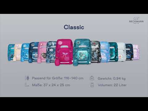 Beckmann Schulthek-Set Classic Unicorn Princess 6-teilig - Video 1
