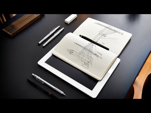 Rotring Minenbleistift 800 0.5 mm, Schwarz/Gold - Video 1