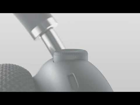 Apple Wireless Over-Ear-Kopfhörer AirPods Max 2024 Mitternacht - Video 1