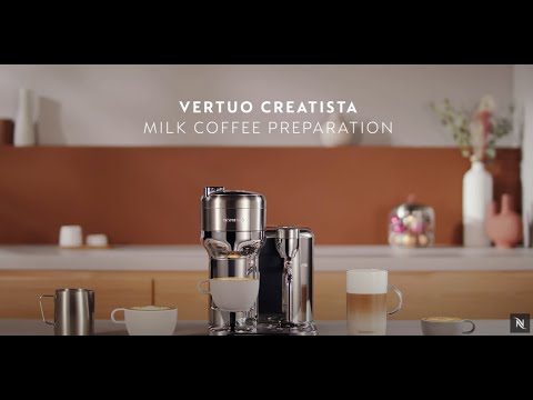 Sage Kaffeemaschine Nespresso Vertuo Creatista Sea Salt - Video 2