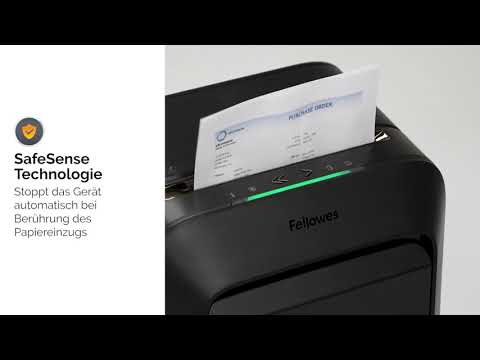 Fellowes Aktenvernichter Powershred LX210 P-4, 16 Seiten - Video 1