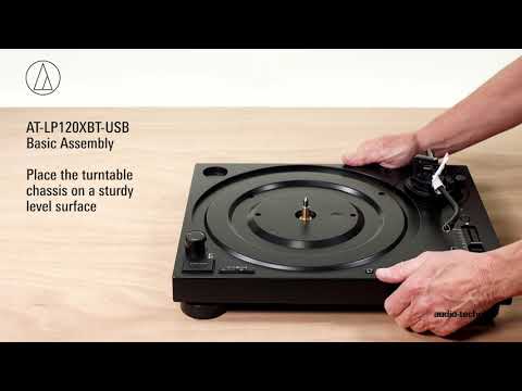 Audio-Technica Plattenspieler AT-LP120XBTUSB Schwarz - Video 2