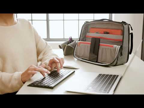 Hotbox Notebooktasche Adapt 15 ", Grau - Video 1