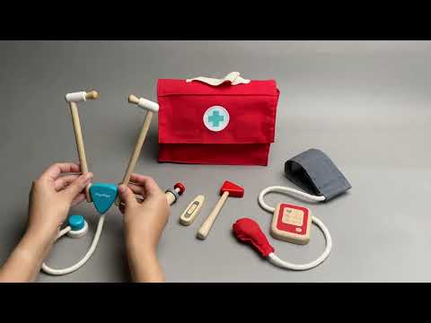 Plantoys Doktor Spielset Kautschukholz - Video 1