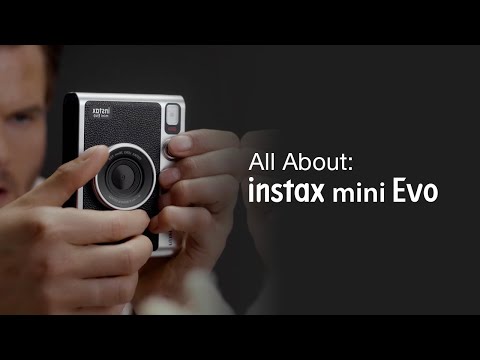 Fujifilm Fotokamera Instax Mini Evo Braun - Video 1