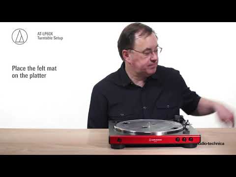 Audio-Technica Plattenspieler AT-LP60XBK Schwarz - Video 1
