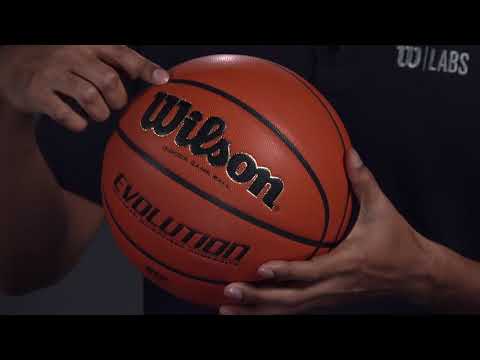 Wilson Basketball Evolution Game Ball SZ6 - Video 1