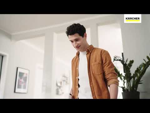 Kärcher Akku-Hand- und Stielsauger VC 4 Cordless myHome Gelb/Schwarz - Video 1