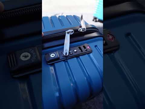 KOOR Reisekofferset Manila 3-teilig, Petrol - Video 1
