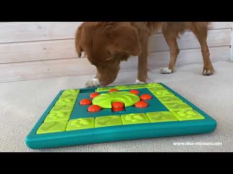 Nina Ottosson Strategie-Spiel Multipuzzle, 37.7 x 37.7 x 4.7 cm, Grün - Video 1