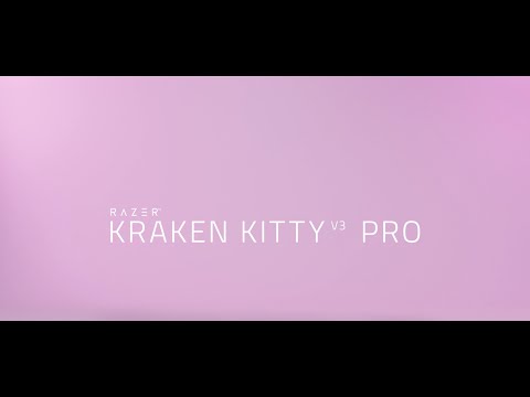 Razer Gaming-Headset Kraken Kitty V3 Pro Rosa - Video 1