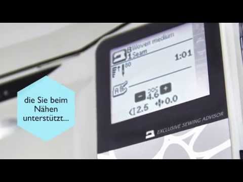Husqvarna Nähmaschine Opal 690Q - Video 1
