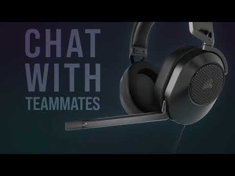 Corsair Gaming-Headset HS65 Surround Weiss - Video 1