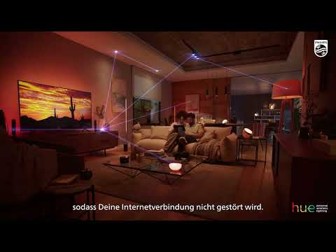 Philips Hue White & Color Ambiance Sana Wandleuchte Schwarz - Video 1