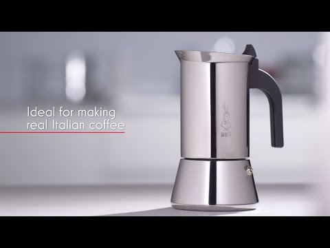 Bialetti Espressokocher Venus 4 Tassen, Silber - Video 1