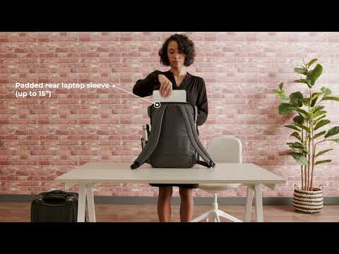 Hotbox Notebooktasche Shuttle 15 ", Grau - Video 1