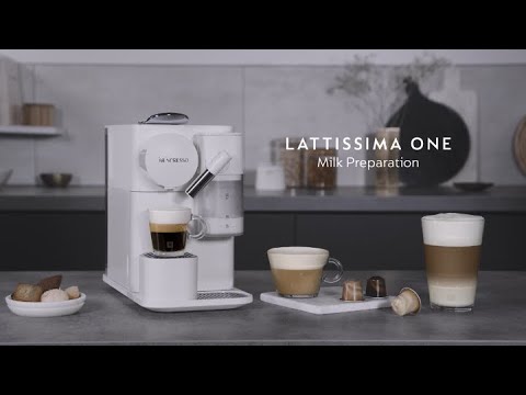 De'Longhi Kaffeemaschine Nespresso New Lattissima One EN510.W Weiss - Video 4