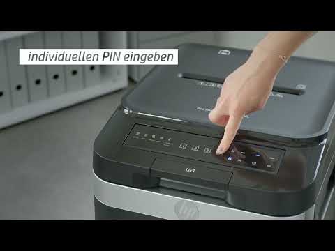 HP Aktenvernichter HP ProShred Auto 400CC P4, 400 Blatt - Video 1