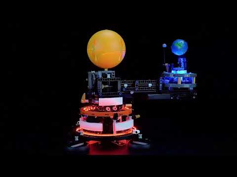 BrickBling LED-Licht-Set für LEGO® Sonne Erde Mond (42179) - Video 1