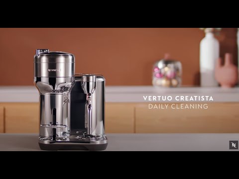 Sage Kaffeemaschine Nespresso Vertuo Creatista Brushed Steel - Video 4