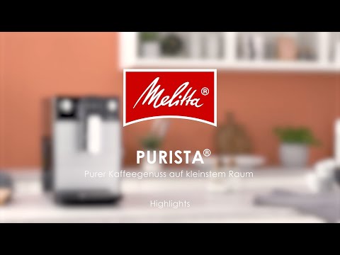 Melitta Kaffeevollautomat Purista Silber - Video 1