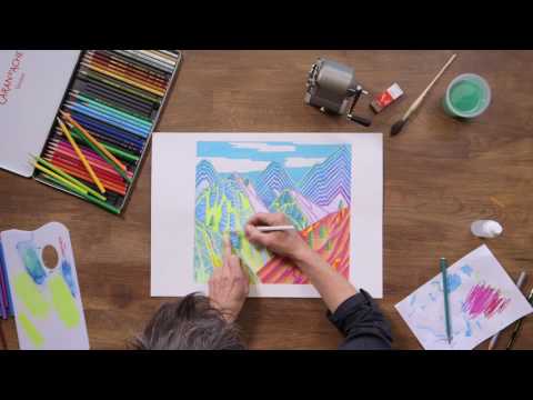 Caran d'Ache Farbstifte Prismalo 18 Stück - Video 1