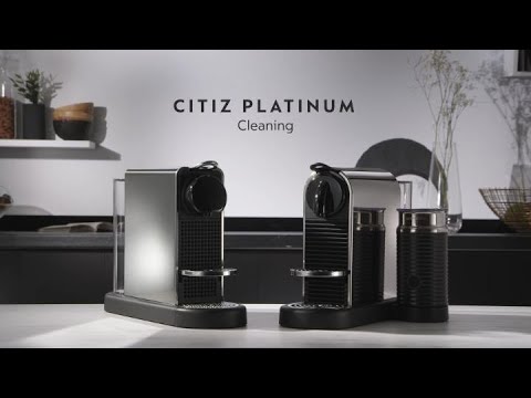 Krups Kaffeemaschine Nespresso CitiZ Platinum Edelstahl/Schwarz - Video 5
