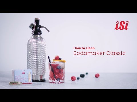 ISI Wassersprudler Classic Silber - Video 2