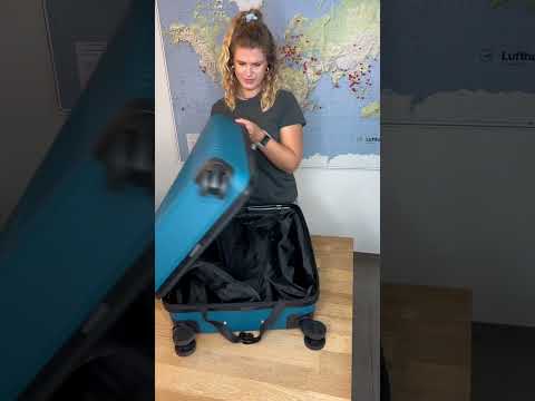 KOOR Reisekofferset Manila 3-teilig, Petrol - Video 2
