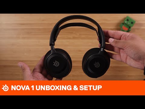 SteelSeries Gaming-Headset Arctis Nova 1 Weiss - Video 1