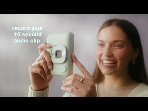 Fujifilm Fotokamera Instax Mini LiPlay Grün - Video 1