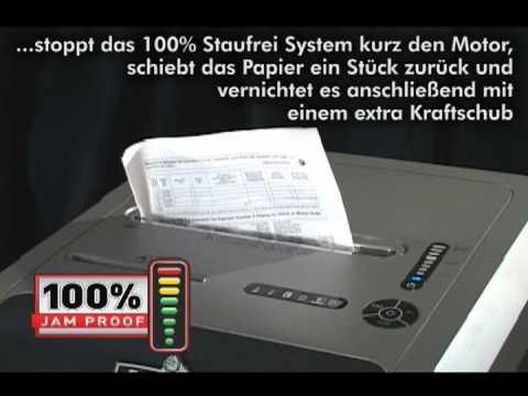 Fellowes Aktenvernichter 125Ci P-4, 20 Seiten - Video 1