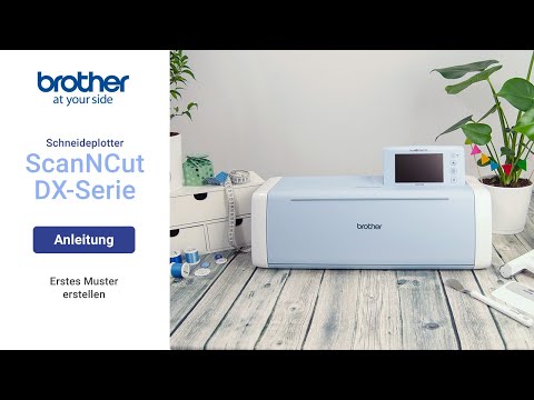 Brother Schneideplotter ScanNCut CM750 - Video 2