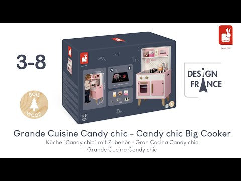 Janod Spielküche Candy Chic - Video 1