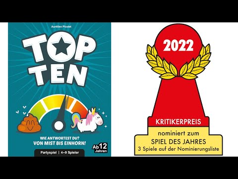 Asmodée Partyspiel Top Ten - Video 2