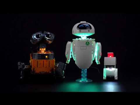 BrickBling LED-Licht-Set für LEGO® Disney: WALL-E und EVE (43279) - Video 1
