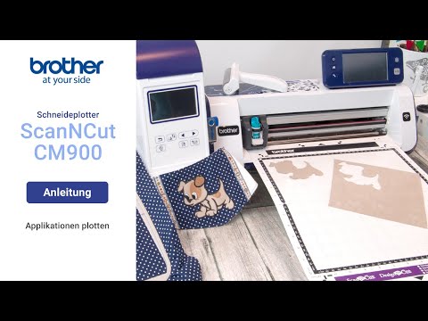 Brother Schneideplotter ScanNCut CM750 - Video 3