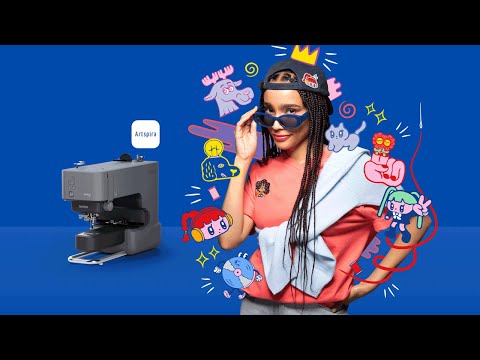 Brother Stickmaschine Skitch PP1 - Video 2