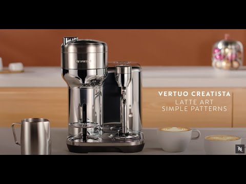 Sage Kaffeemaschine Nespresso Vertuo Creatista Brushed Steel - Video 3
