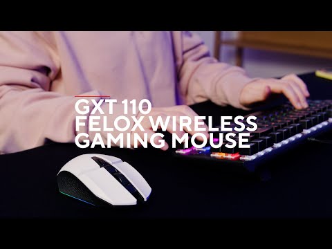 Trust Gaming-Maus GXT110 Felox Schwarz - Video 1