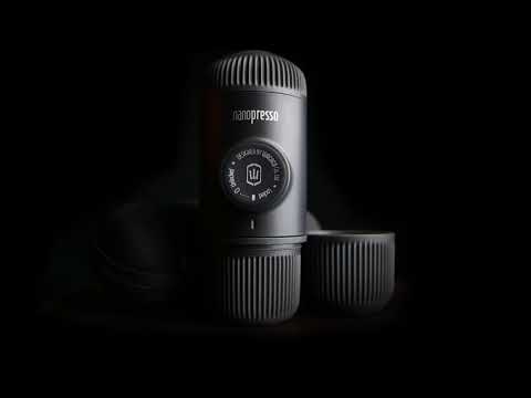 Wacaco Reisekaffeemaschine Nanopresso Schwarz - Video 1