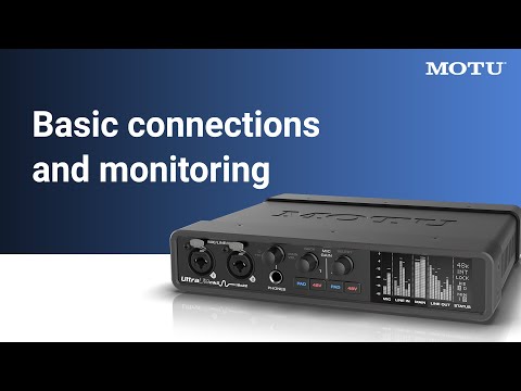 Motu Audio Interface UltraLite-mk5 - Video 1
